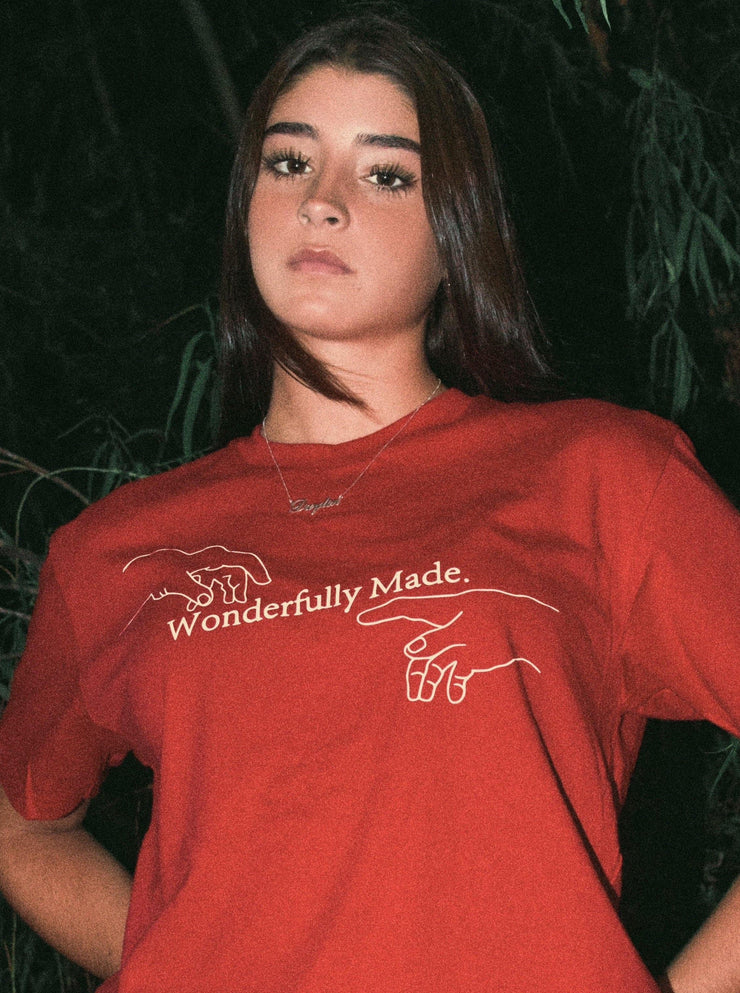 Wonderfully Made Tee - Saved by Christ Apparel